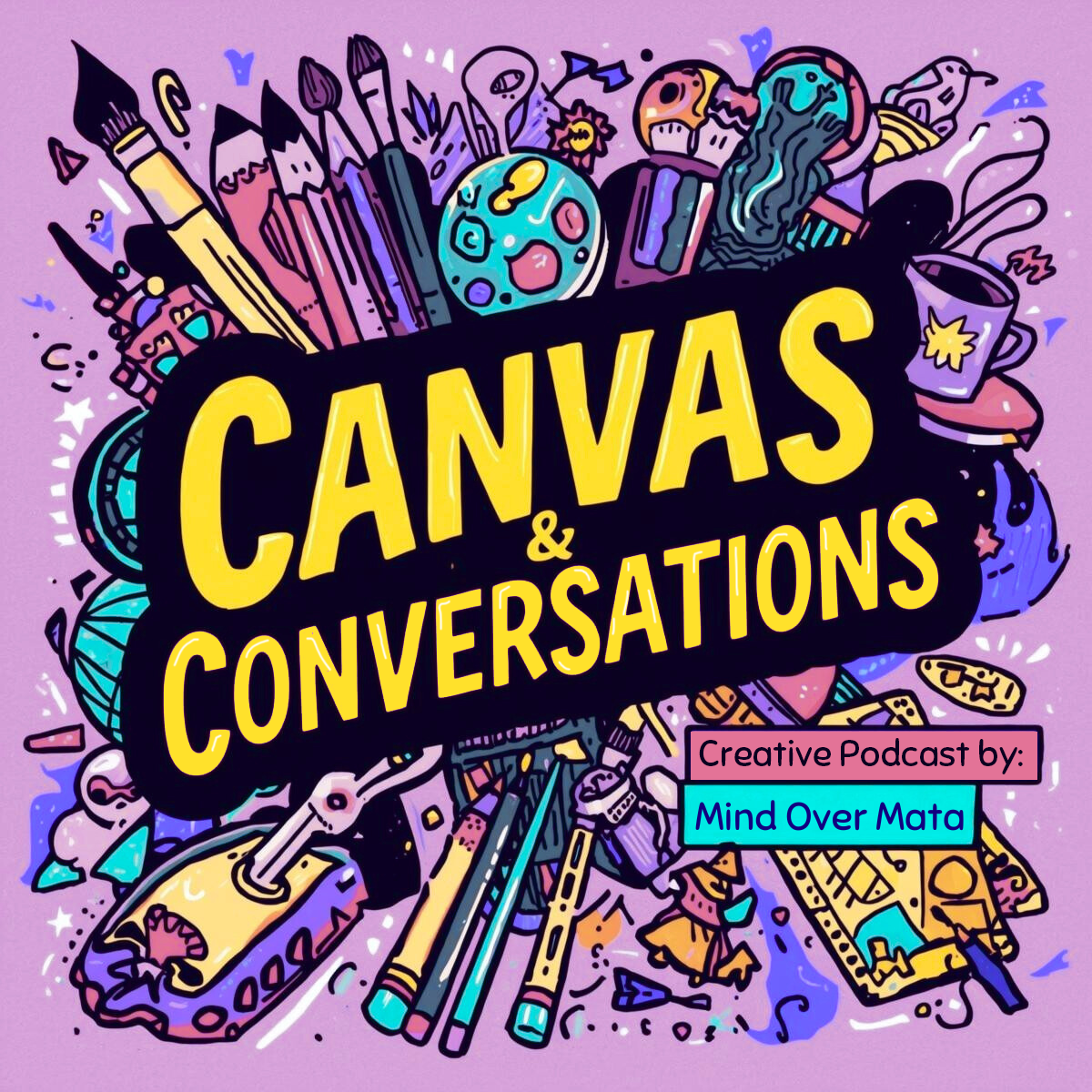 Starting My New Podcast: Canvas & Conversations