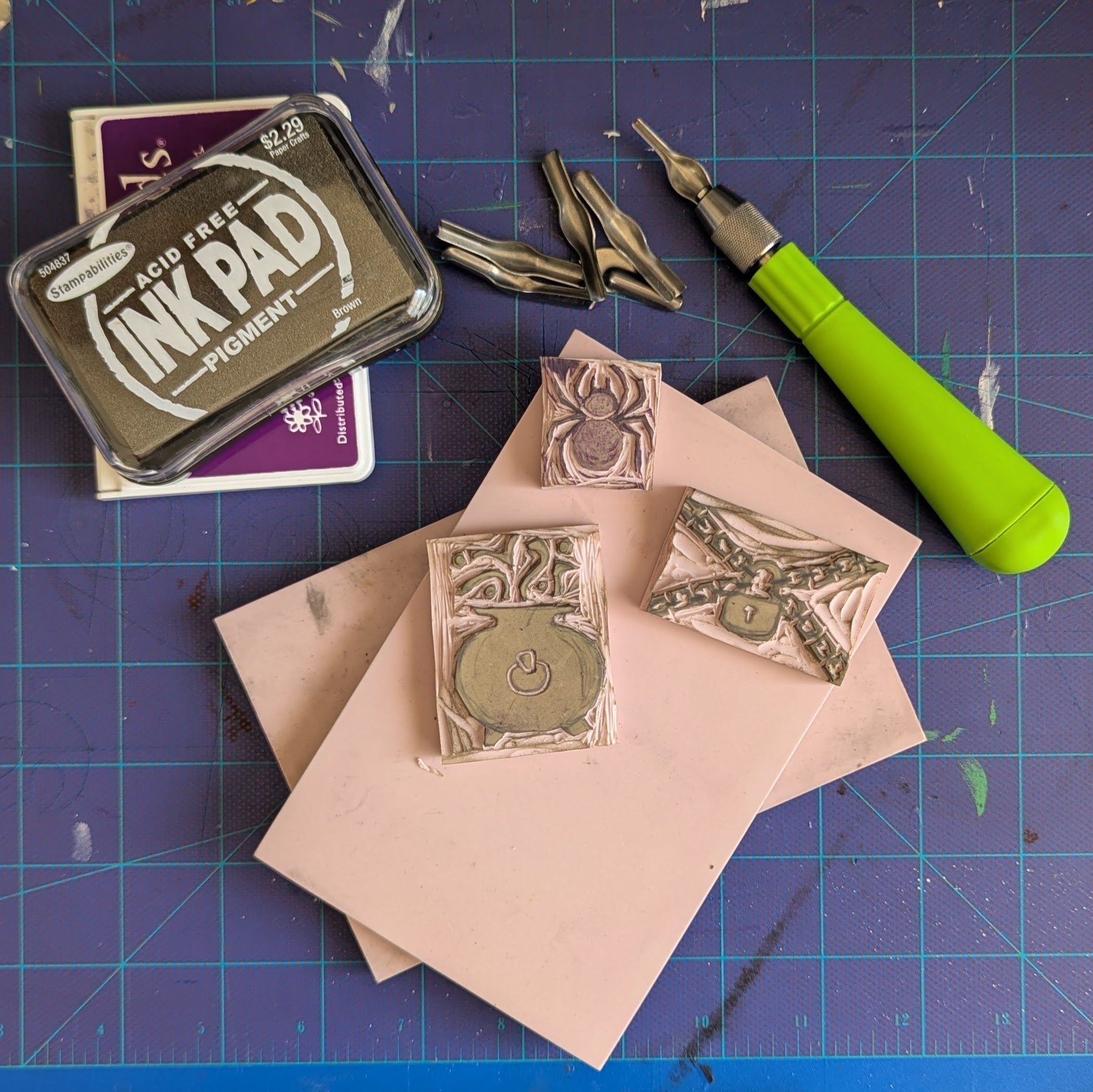 Block Printing Supplies for Beginners: What I Used for My Blocktober Challenge