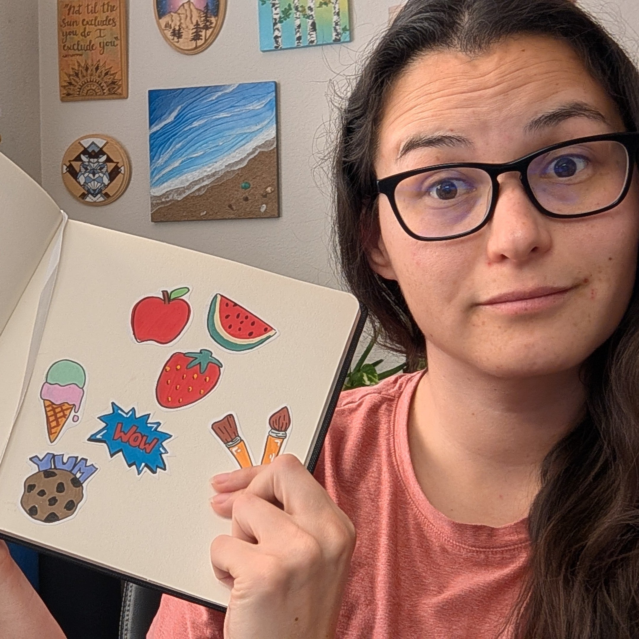 3 Easy DIY Sticker For Creative Journaling