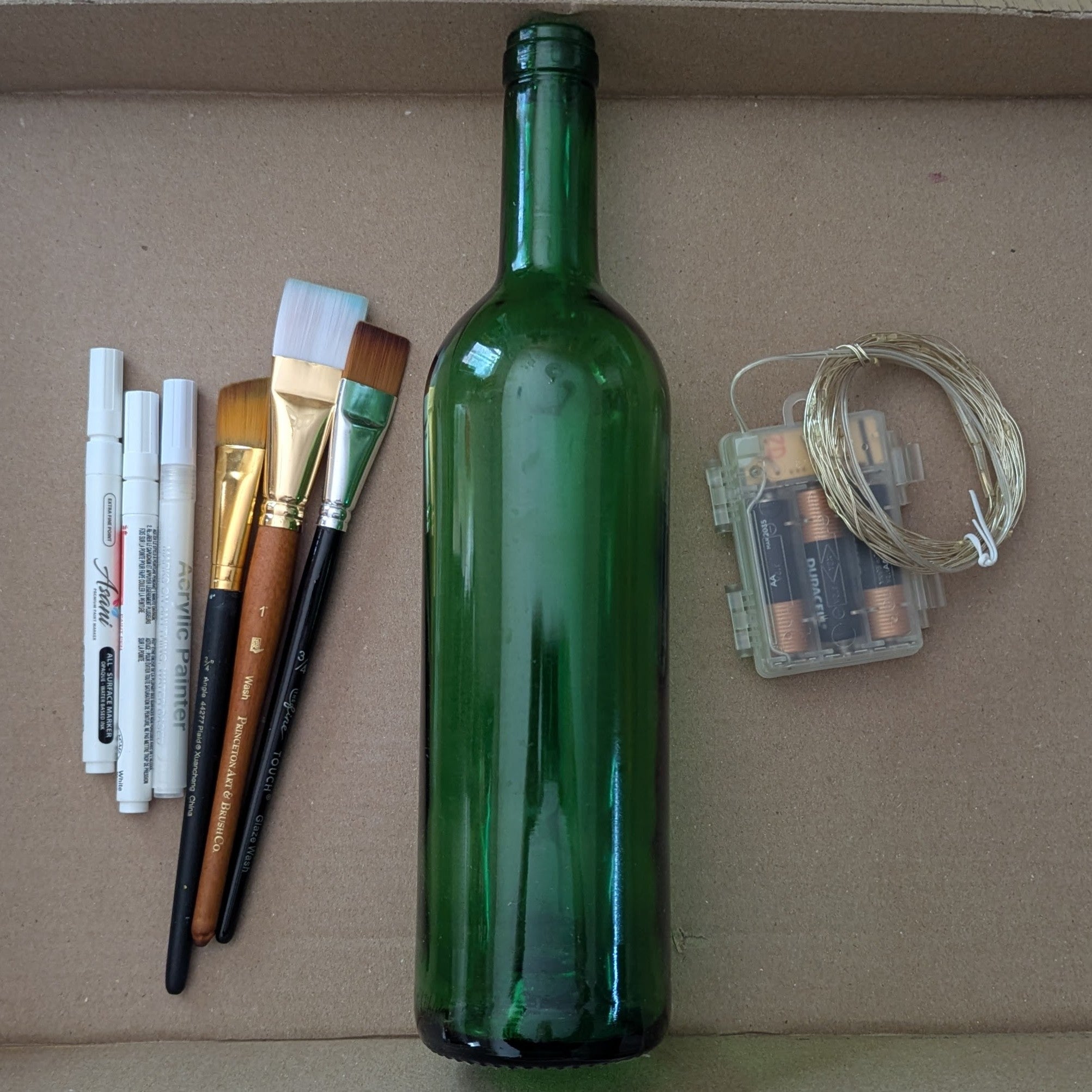 Heartfelt Wine Lanterns